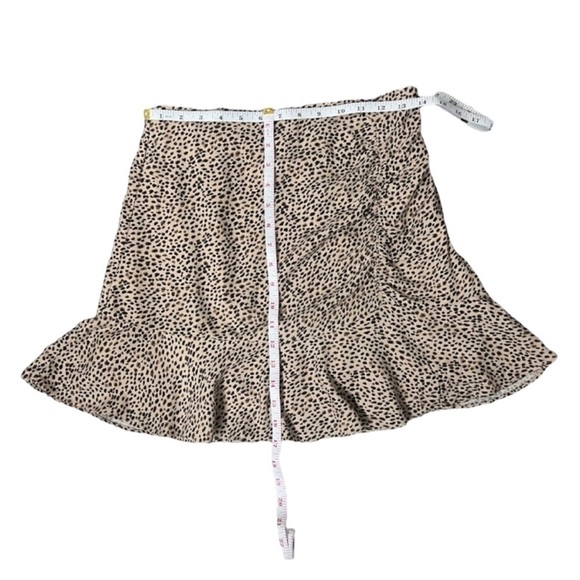 Abercrombie & Fitch Ruched Cheetah Print Skirt - Size Small - Picture 13 of 13